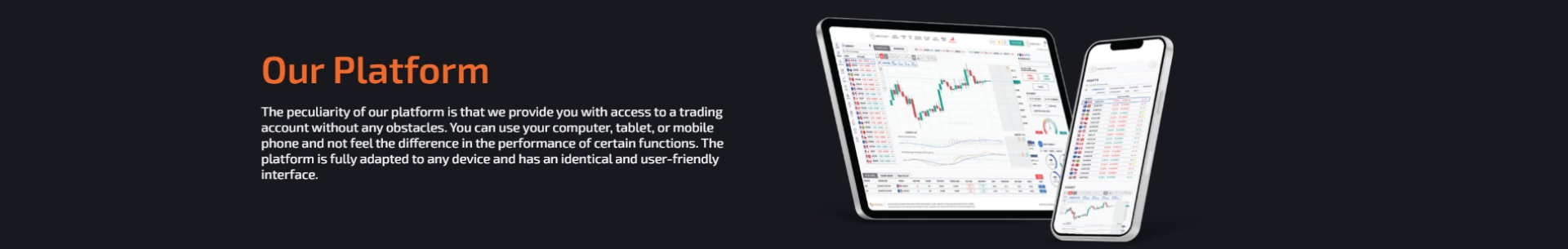 our platform